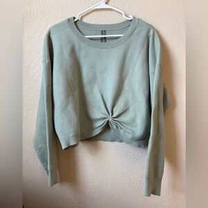 Anthropologie Sage Green Long Sleeve Sweater Size Large